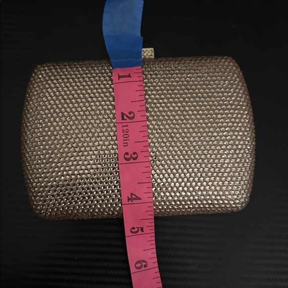 TIA Accessories Gold Clutch Bag - Picture 8 of 8